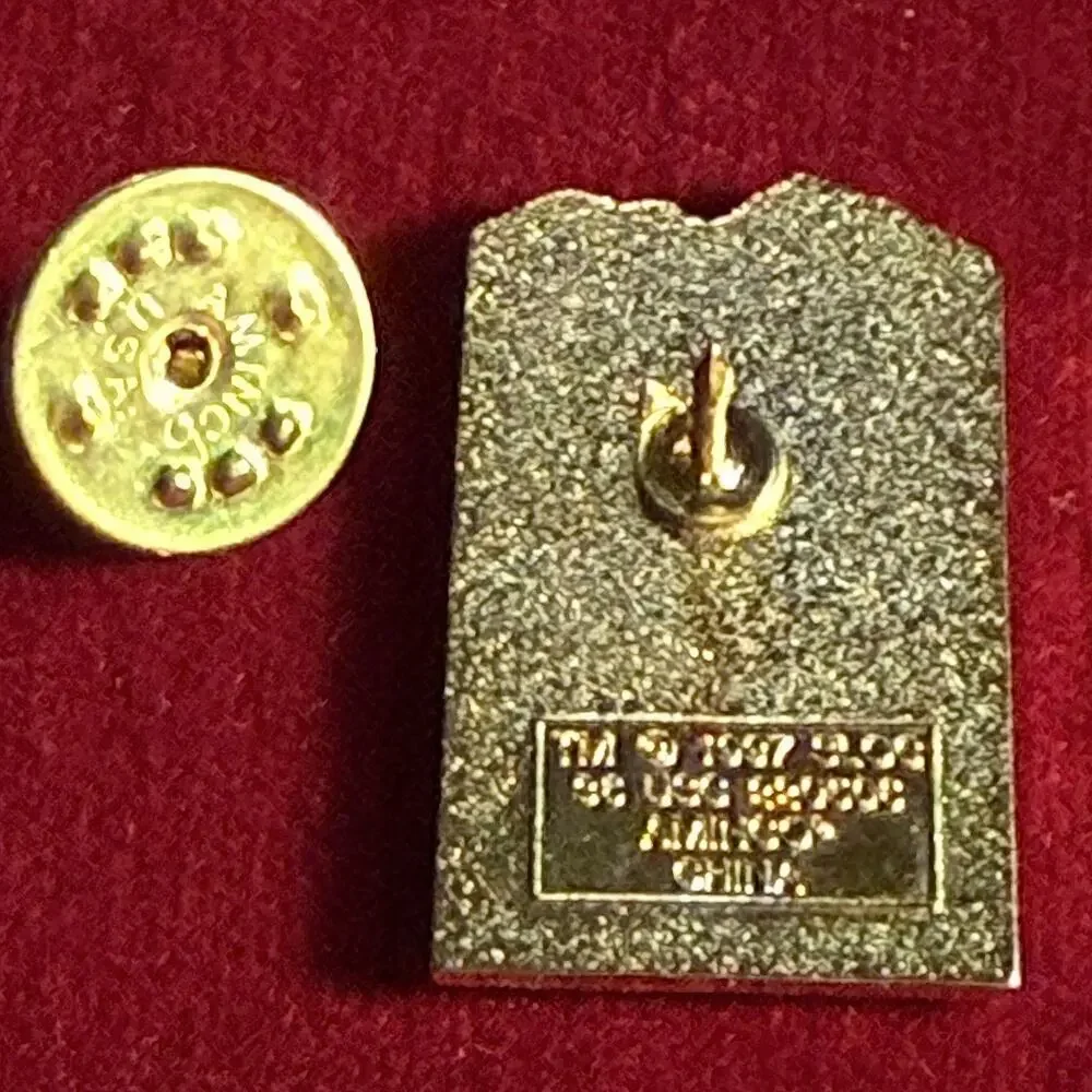 Salt Lake City NBC Olympic Games Media Sponsor Pin 2002 NBC4 Dallas Ft. Worth
